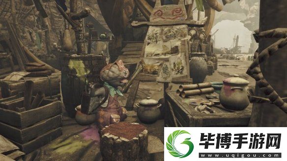艾露貓畫“照片”！怪物獵人
