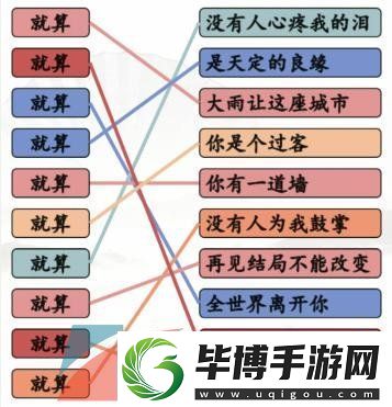 漢字找茬王連就算的歌怎么過